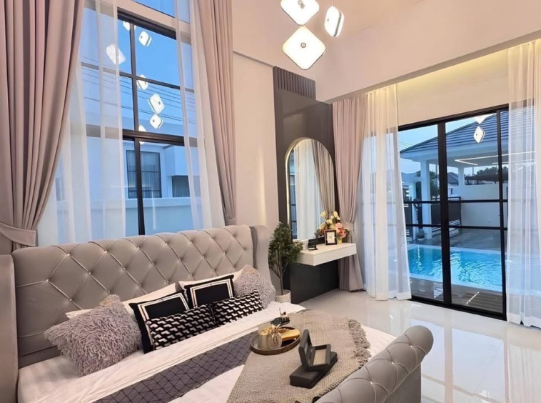 East Pattaya/Soi Siam Country Club 4BR Pool Villa (S9127) – property for sale & rent in Pattaya