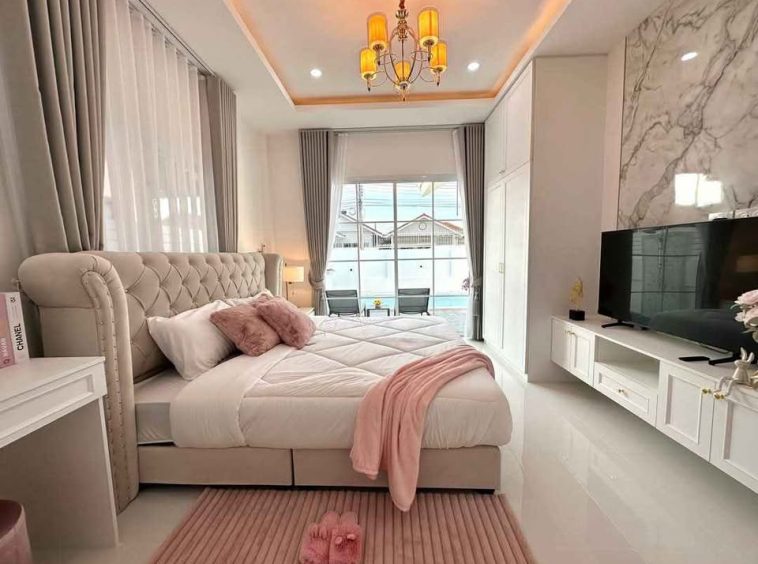 Passorn 1 Village East Pattaya/Khao Makok 2 3BR Pool Villa (S9203) – property for sale & rent in Pattaya