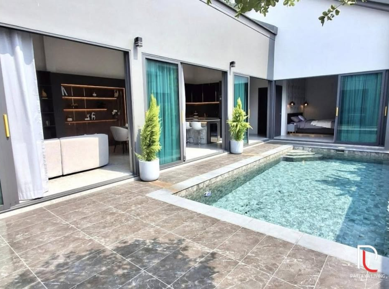 The Hamlet Pattaya Mabprachan 4BR Pool Villa (S9041) – property for sale & rent in Pattaya
