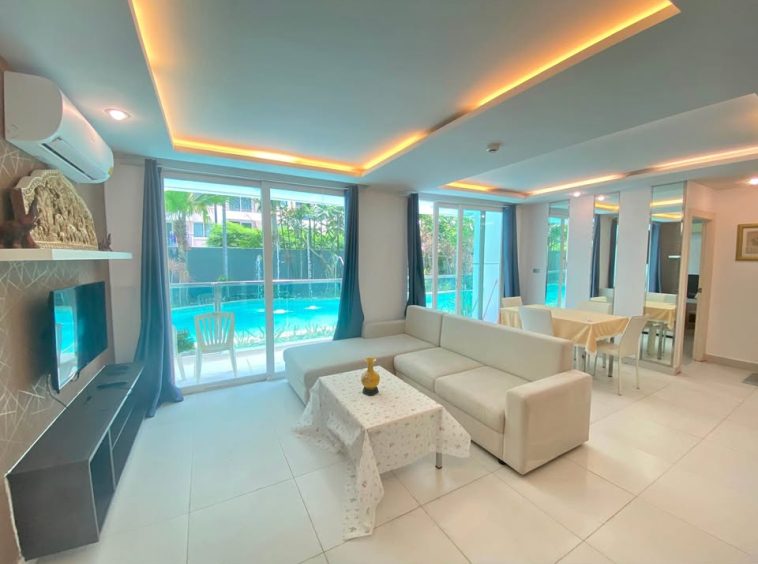 Amazon Residence Jomtien 2BR Condo (R9121) – property for sale & rent in Pattaya