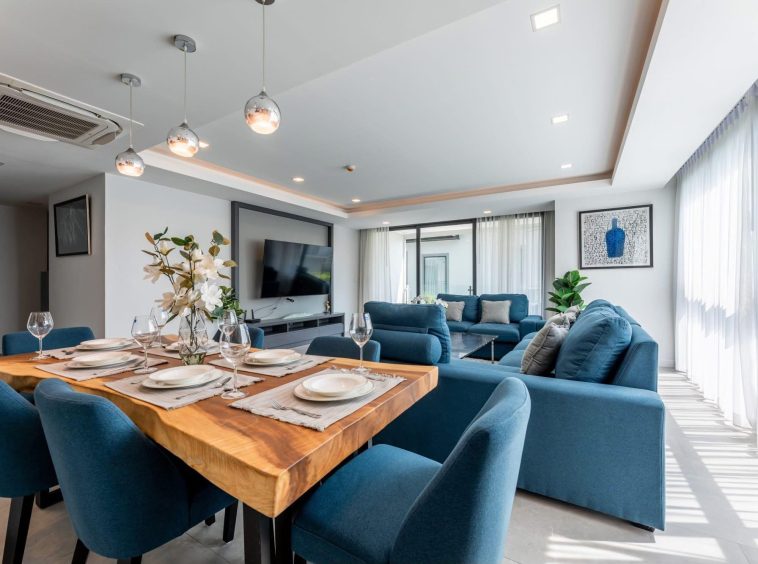Serenity Jomtien Residences 140 SQM APPT 3 BR – property for sale & rent in Pattaya
